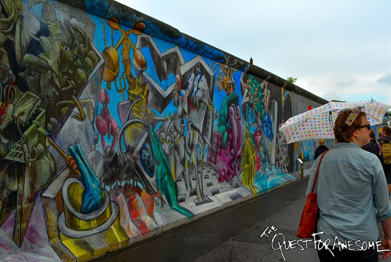 Street Art On The Berlin Wall - The Quest For Awesome