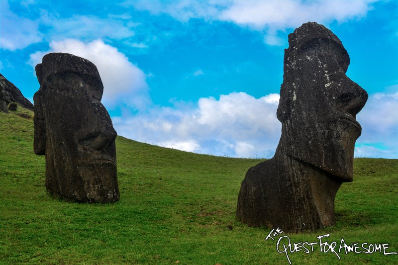Moai of Rano Raraku