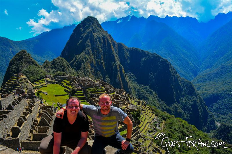 Machu Picchu With The Family