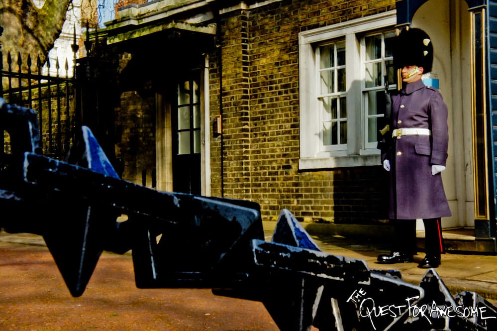 London Guard on Duty