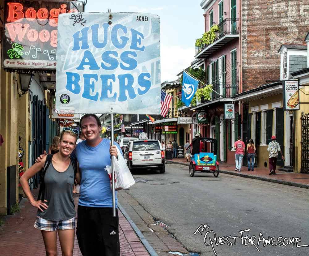 Huge Ass Beers on Bourbon Street