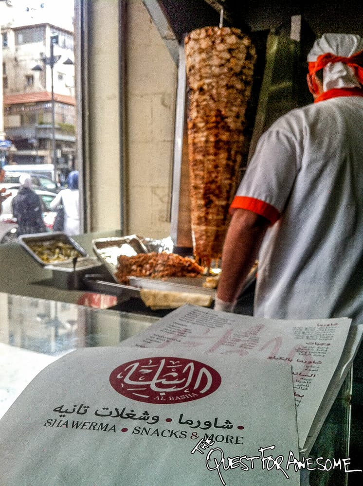 Shawarma in Amman Jordan