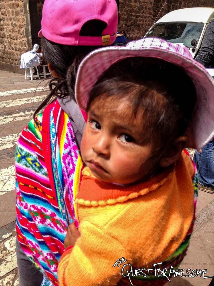 Child in Cuzco, Peru