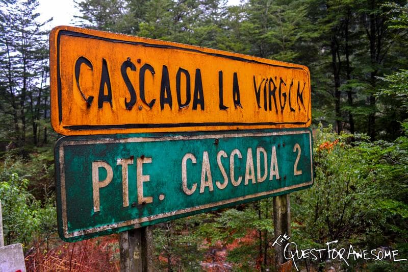 Cascada La Virgen - Aysen, Chile