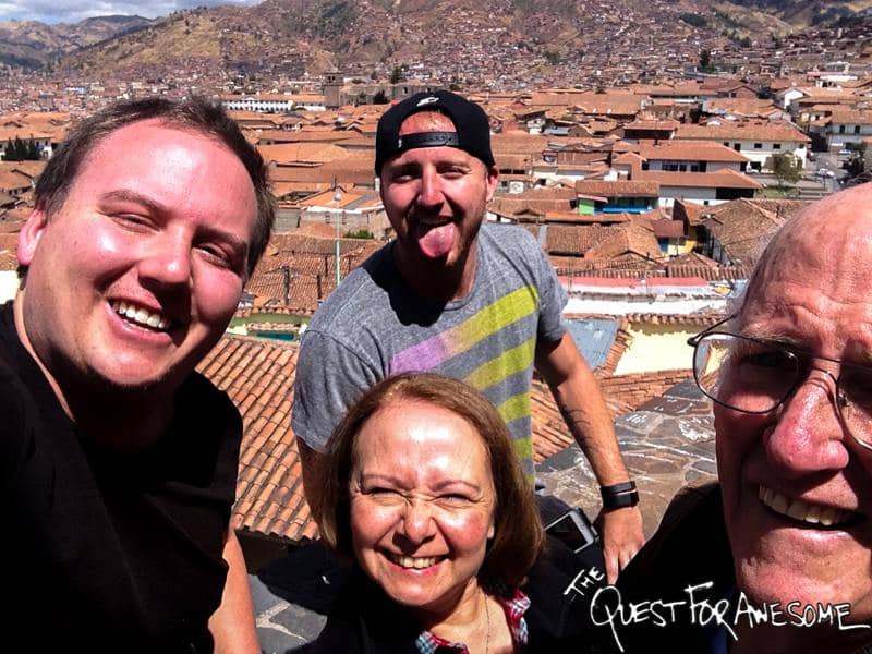 Exploring Cuzco With The Family