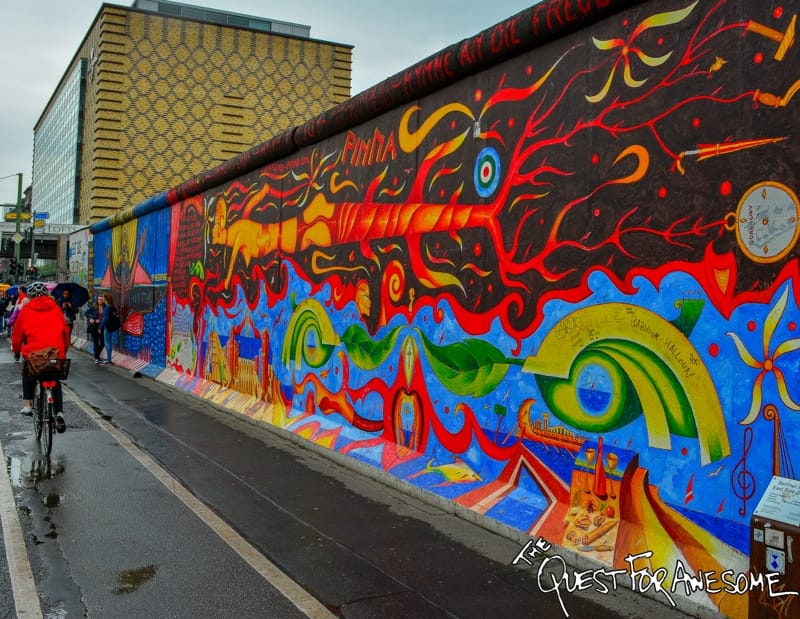 Street Art On The Berlin Wall - The Quest For Awesome