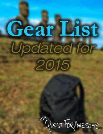 2015 Gear List Cover